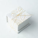 【チョコレート4つ入】ジュエリーボックス＜七宝チョコ (cool tone)＞内箱あり | 西陣織 | RE:NISTA