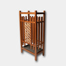 【傘立て】秋田杉 格子 麻の葉 | 組子 (大型配送料2,500円)