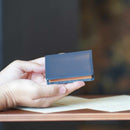 【小銭入れ】ボックス (群青) | 松阪牛革 | バンビ