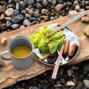 【菜箸】HASHIKURA SEASON01 浜色 30cm (食洗機 可) | 若狭の塗箸 | 箸蔵まつかん