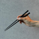 【夫婦箸】貝牡丹ペア 落雁箸置き付 | 若狭の塗箸 | 箸蔵まつかん