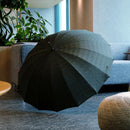 【雨傘】紳士 チェス ロング カーボン (モスグリーン) | 東京洋傘 | 宮内庁御用達 前原光榮傘商店