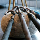 【雨傘】紳士 チェス ロング カーボン (グレー) | 東京洋傘 | 宮内庁御用達 前原光榮傘商店