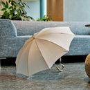 【晴雨兼用傘】婦人 シャンタン ショート (グレー) | 東京洋傘 | 宮内庁御用達 前原光榮傘商店