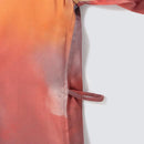 【ルームウェア】ウォータカラーシルクガウン イブニンググロウ