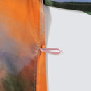 【ルームウェア】ウォータカラーシルクガウン ミスティレイク