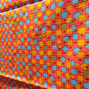 【風呂敷】スクエア レッド｜手捺染