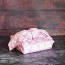 【風呂敷】ダイヤ ピンク｜手捺染