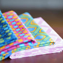 【風呂敷】ダイヤ グリーン｜手捺染