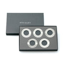 【箸置】輪 (りん) - 5ヶ入 | 鋳物 | 能作