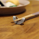 【箸置】輪 (りん) - 5ヶ入 | 鋳物 | 能作