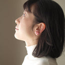 【イヤリング】丸20mm 透(Suke) 全6色 | 無線銀貼七宝
