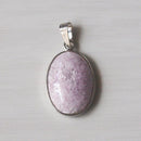 【ペンダント】楕円 白 (Haku) 全6色 | 無線銀貼七宝