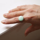 【リング】丸白 (Haku) 全6色 | 無線銀貼七宝