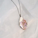 【ペンダント】極上 紫陽花 赤紫 | 有線本七宝