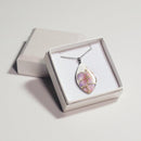 【ペンダント】極上 紫陽花 赤紫 | 有線本七宝