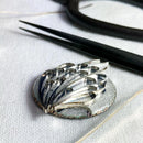 【ペンダント】極上 アゲハ 赤透け | 有線本七宝