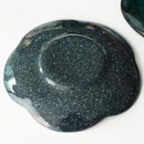 【茶托】水(緑) 2枚組 | 無線銀貼七宝