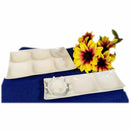 【美濃焼】マルモ加藤陶器 白磁 コケワ 3つ仕切り皿