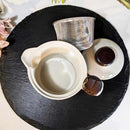 【美濃焼】マルモ加藤陶器 広口ポット 粉引 (アミ付)