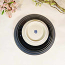 【美濃焼】マルモ加藤陶器 おふけ草花 8.0めん鉢