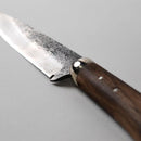 【シースナイフ】黒猪 岩井丈 作 古式鍛錬 静寂 (しじま) Custom Knife | 越前打刃物 | 鍛冶工房いわい