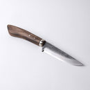 【シースナイフ】黒猪 岩井丈 作 古式鍛錬 静寂 (しじま) Custom Knife | 越前打刃物 | 鍛冶工房いわい