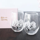 【フリーグラス】冷感 桜 | 丸モ高木陶器