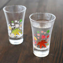 【天開グラス4点セット】冷感 日本四季 | 丸モ高木陶器