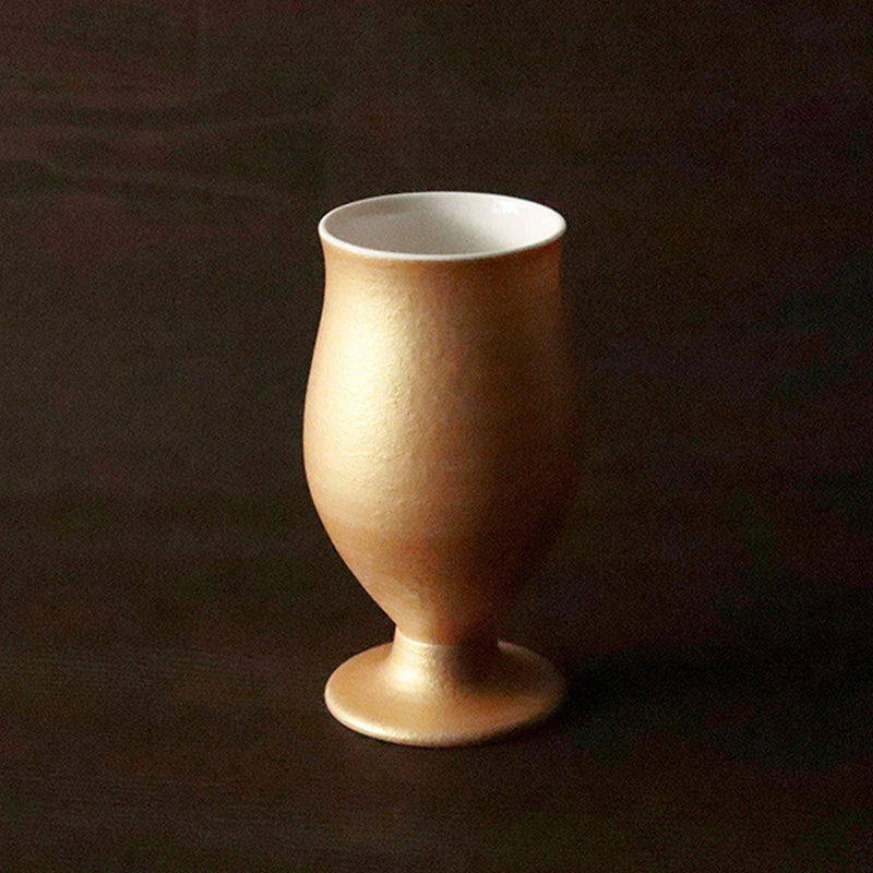 【ビアカップ】Gold Beer 陶Glass | 美濃焼 | 丸モ高木陶器