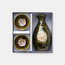 【酒器3点セット】格子織部 | 美濃焼 | 丸モ高木陶器