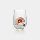 【グラス】月光 冷感 富士山 | 丸モ高木陶器