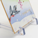 【小色紙】南天 | 加賀友禅