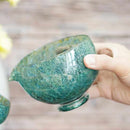 【吹きガラス】Izumo 酒器3点セット UTAGE ~碧月~ ブルー