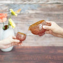 【吹きガラス】Izumo 酒器3点セット UTAGE ~春宴~ ピンク