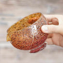 【吹きガラス】Izumo 酒器3点セット UTAGE ~春宴~ ピンク