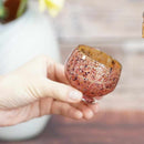 【吹きガラス】Izumo 酒器3点セット UTAGE ~春宴~ ピンク