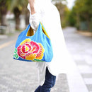 【エコバッグ】牡丹 (M) | 筒描き染め