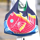 【エコバッグ】鯛 (M) | 筒描き染め