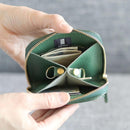 【本革キーケース】SMART MOVE! -type1 | アナログキーポケットタイプ- Calm Green (翠緑の古寺) | 革加工 | RAKUKEI