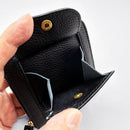 【本革キーケース】SMART MOVE! -type2 | コインポケットタイプ- Alley Black (路地入ル) | 革加工 | RAKUKEI