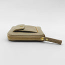 【本革キーケース】SMART MOVE! -type2 | コインポケットタイプ- Mica Beige (雲母の京唐紙) | 革加工 | RAKUKEI