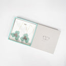 【ピアス】tint パンジー 薄荷 | 京友禅 | Morphosphere