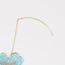 【ピアス】tint パンジー (S) うす水色 | 京友禅 | Morphosphere