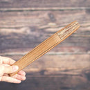 【扇子】箔彩 hakuiro 栗皮 7.5寸 | 京扇子 | 米原康人