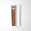 【扇子】箔彩 グレイッシュピンク 短地 6.5寸 | 京扇子 | 米原康人