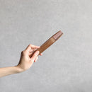 【扇子】箔彩 グレイッシュピンク 短地 6.5寸 | 京扇子 | 米原康人