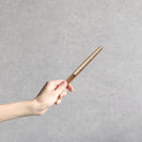 【扇子】箔彩 ベージュ  6.5寸 | 京扇子 | 米原康人