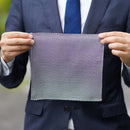 【手織り】KUSKA ガルザチーフ (ホワイトグレー)