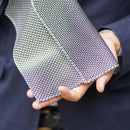 【手織り】KUSKA ガルザチーフ (ホワイトグレー)